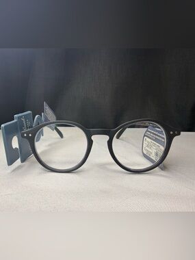 Universal Thread Black +2.0 Round Men's Readers W/ Blue Light Filtering NWT